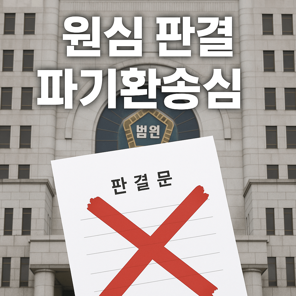 대한민국 사법 절차, &lsquo;파기환송심&rsquo;을 이해하자