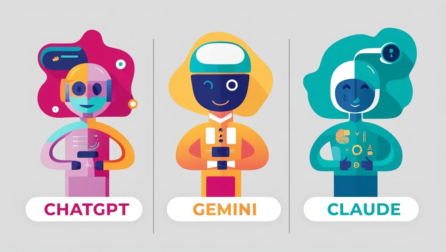 ChatGPT vs Gemini vs Claude