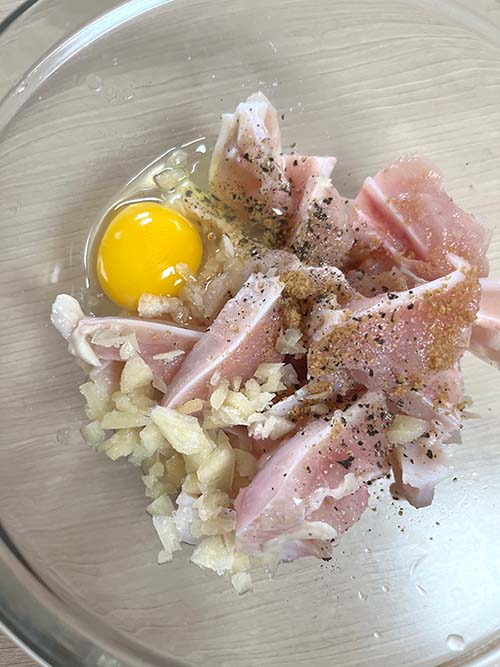 닭연골에 밑간하기01