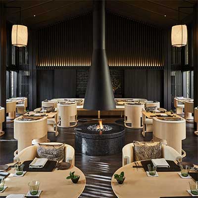 파인다이닝 내부 인테리어 모습