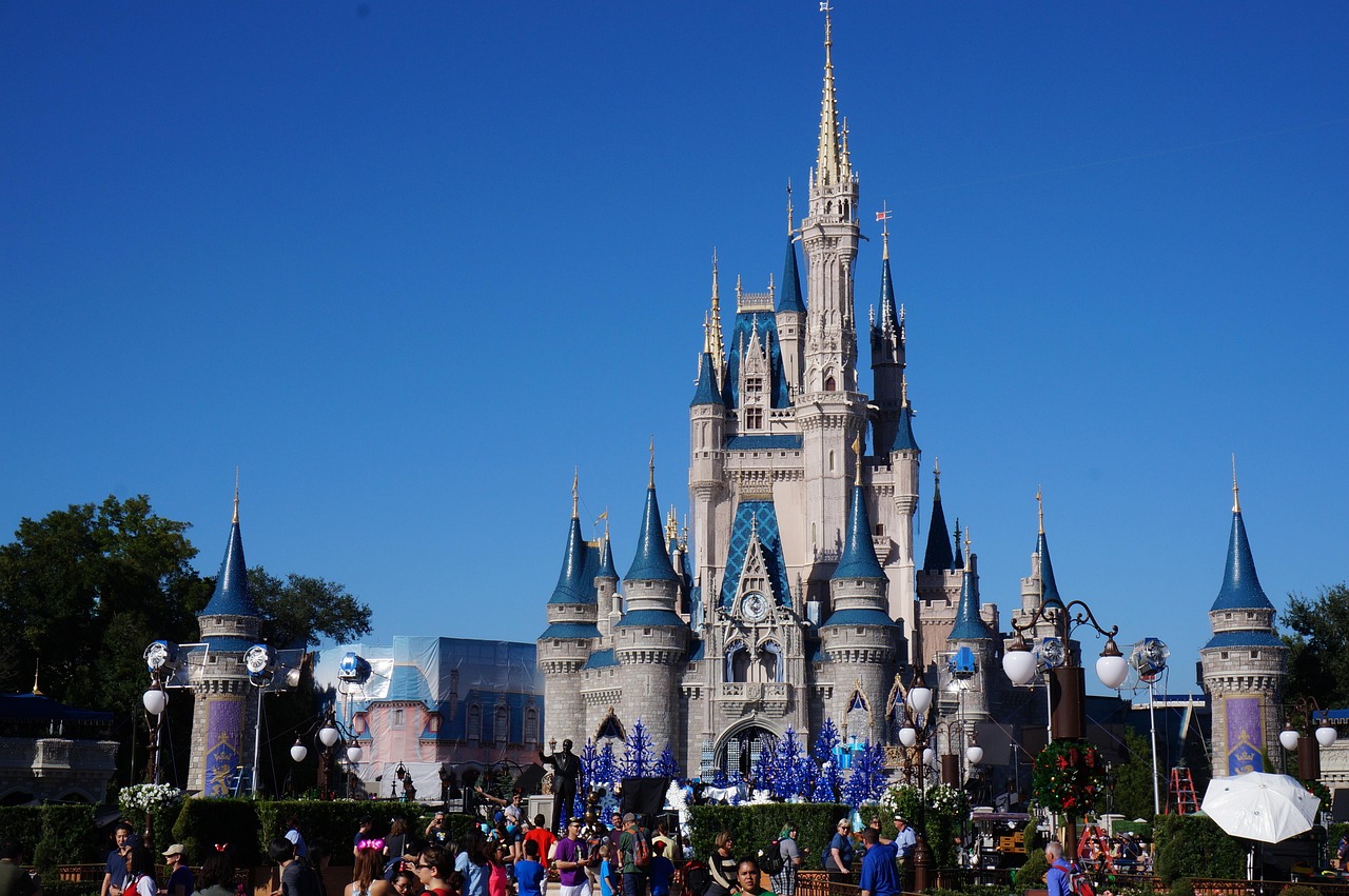 Walt disney world, Cinderella's castle