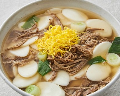 설 떡국 고명