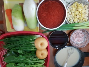 김장 김치 쉽고 맛있게 담는 양념들