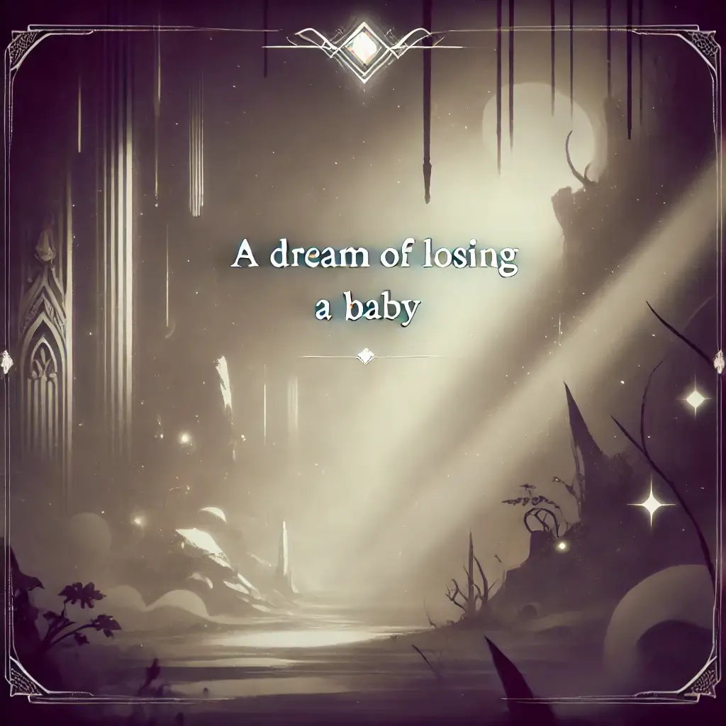 애기 잃어버리는 꿈