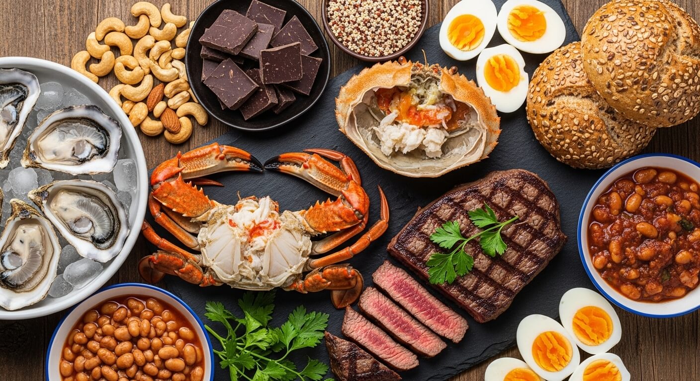 아연이 많은 음식