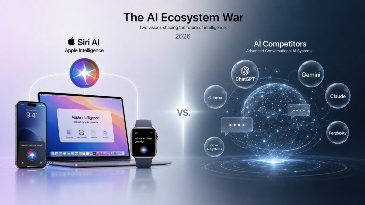 Apple Intelligence와 ChatGPT Gemini 등 AI 플랫폼 경쟁 구도