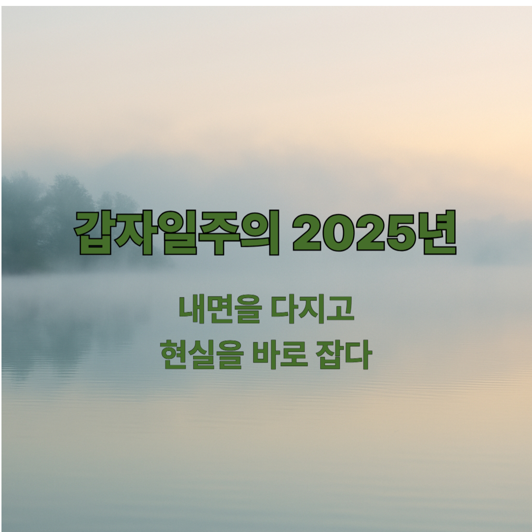 2025년 갑자일주 운세 이미지