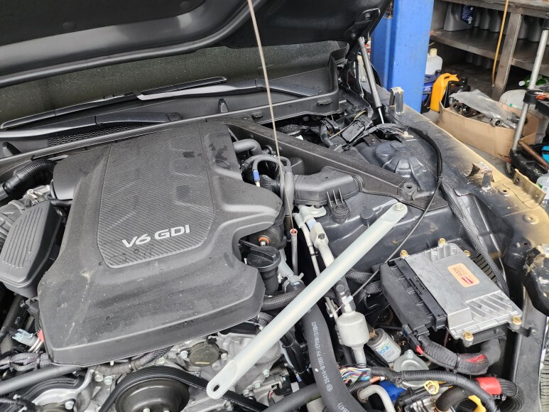 디젤차 시동 자동차 예열