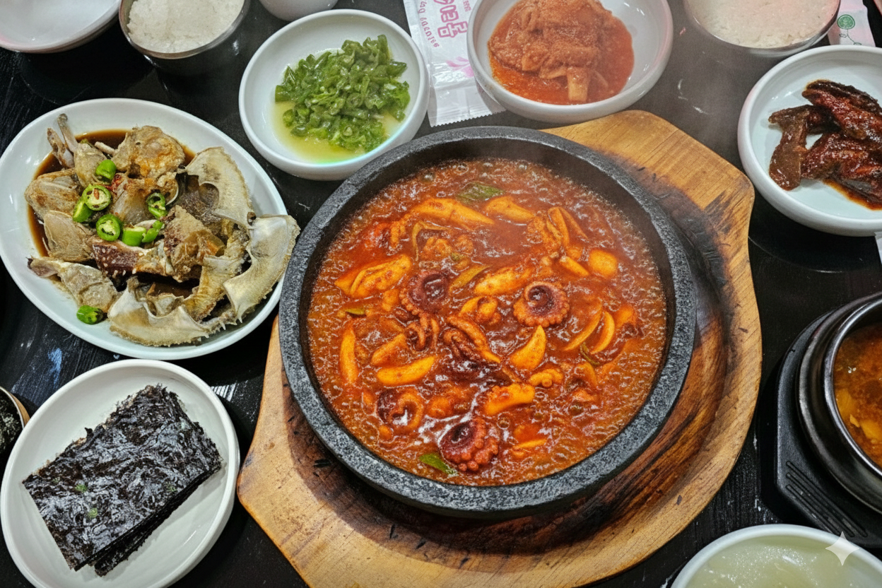 전현무계획3 원태인 대구 게장 맛집 낙지볶음