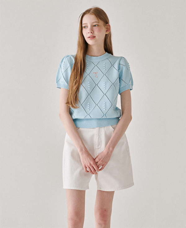 한블리 86회 나나 반팔니트