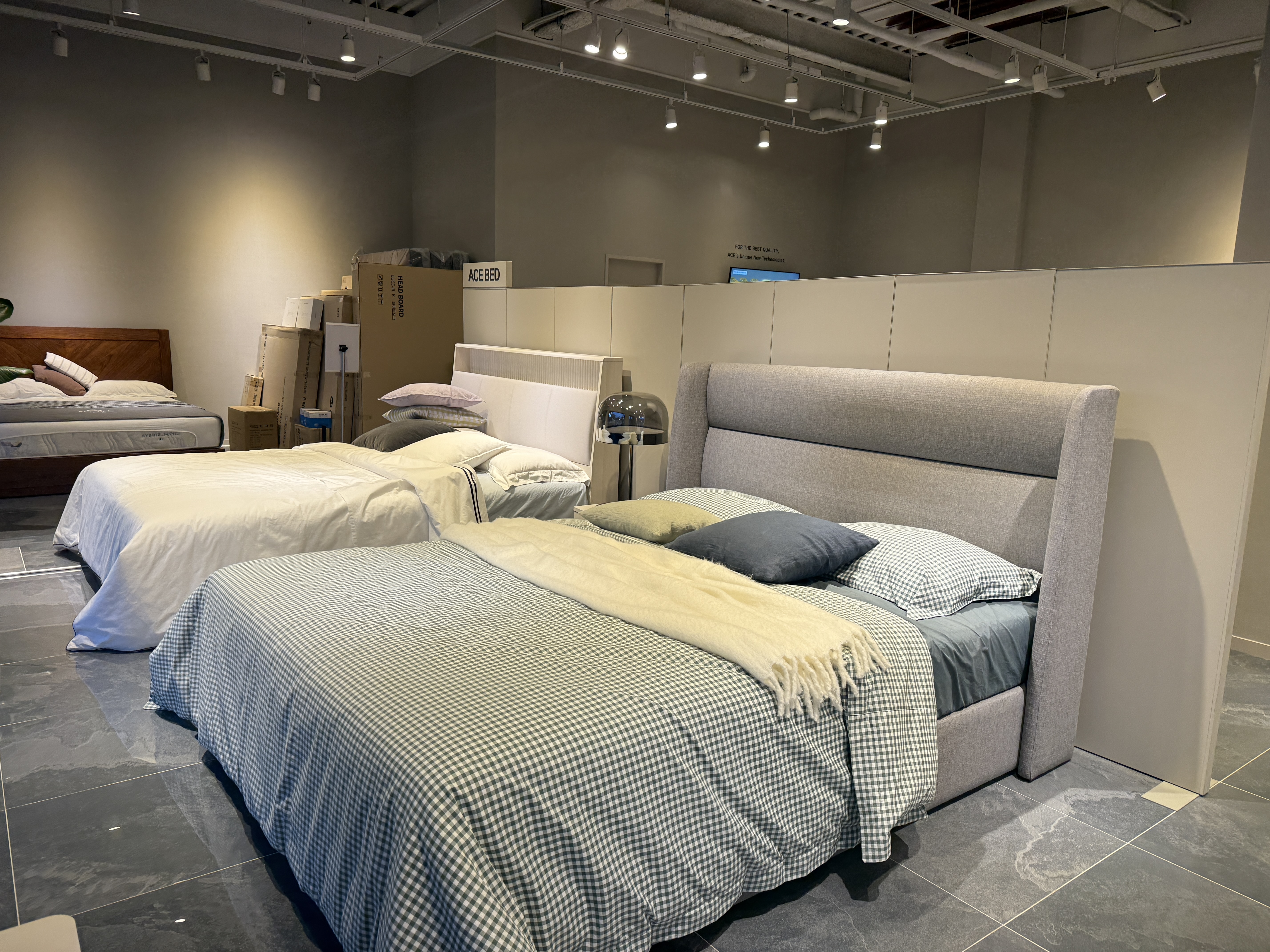 부천 에이스 침대 신혼부부 침대 구매 지역화폐 가능 하이브리드테크7, 레드