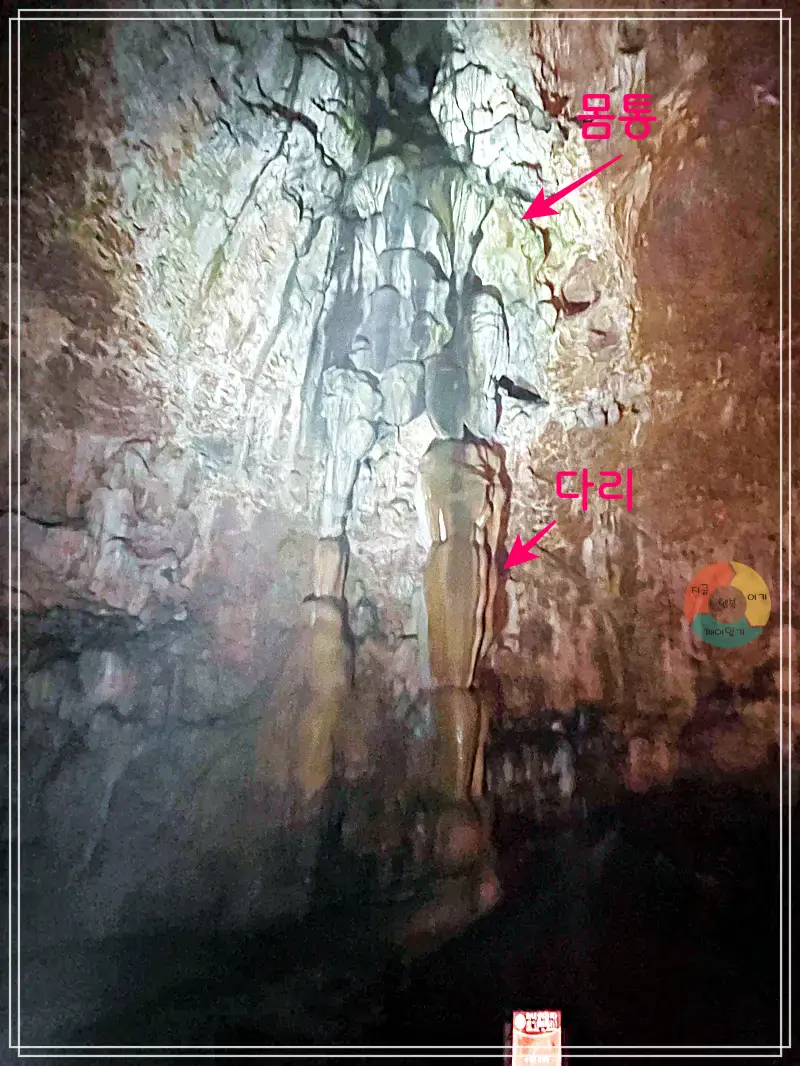 환선굴_동굴벽-사람모양-벽면-얼굴-몸통-다리