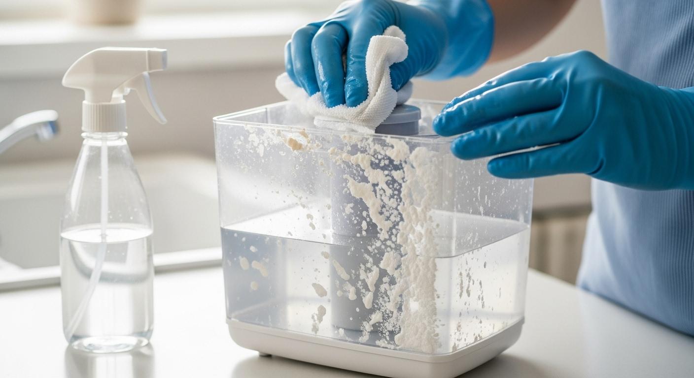 가습기 물석회 제거