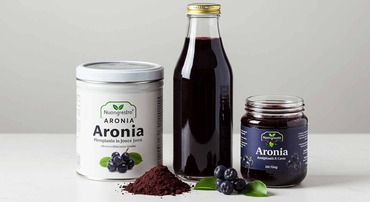 아로니아 먹는법과 활용법
