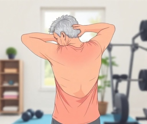 신중년 허리 통증 스트레칭으로 완화