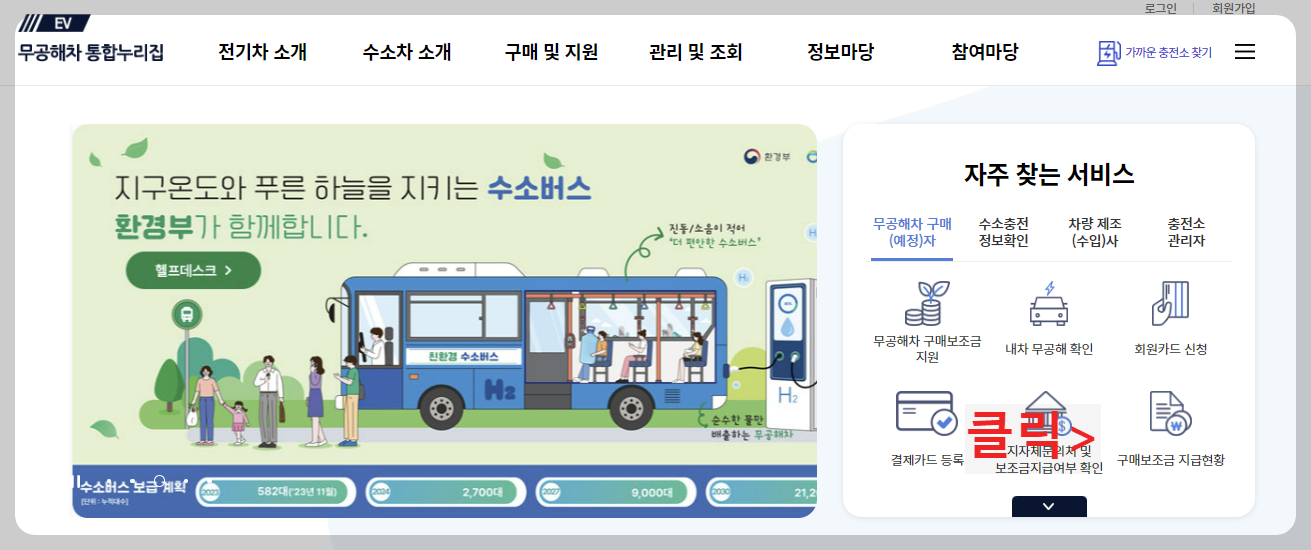 지역별 전기차 지원금 잔여대수 조회