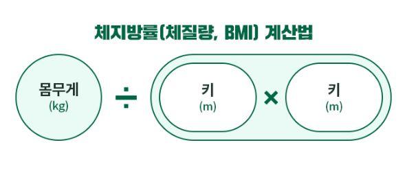 체지방률 계산법
