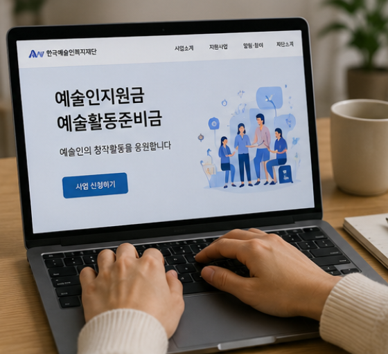 예술인 지원금 신청방법