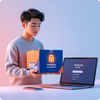 쿠팡 와우 회원 탈퇴 환불 방법 이미지