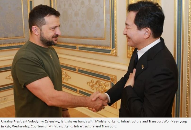 건설 호재!...정부, 우크라이나 재건 협력 ‘6대 선도 프로젝트’ 추진 Korea signs agreement on post-war reconstruction of Ukraine