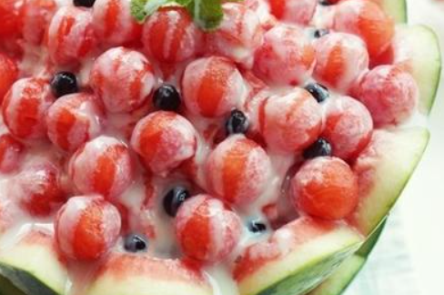 수박화채 만들기