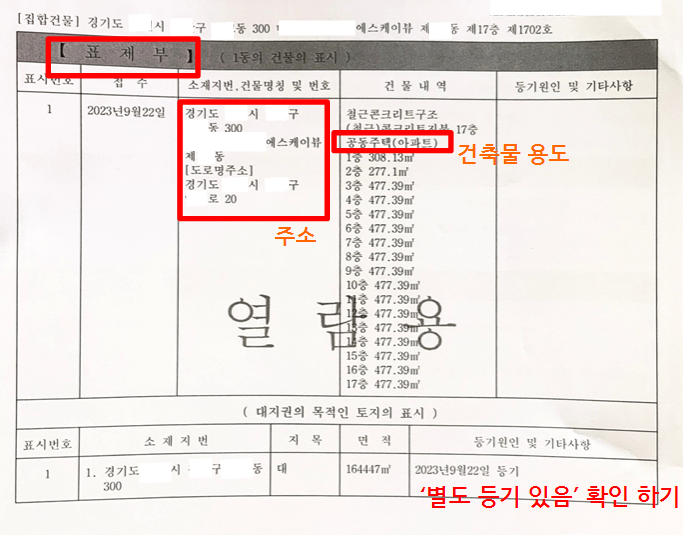 등기부등본 보는 방법