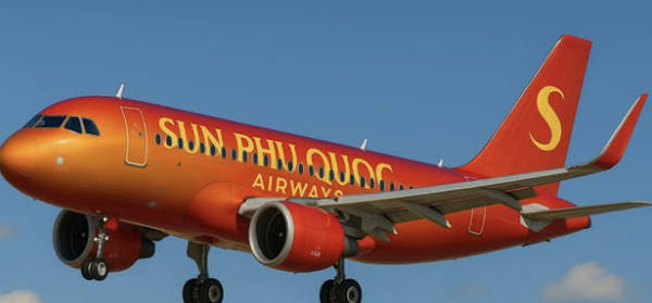 썬푸꾸옥 항공 항공기 첫 운항