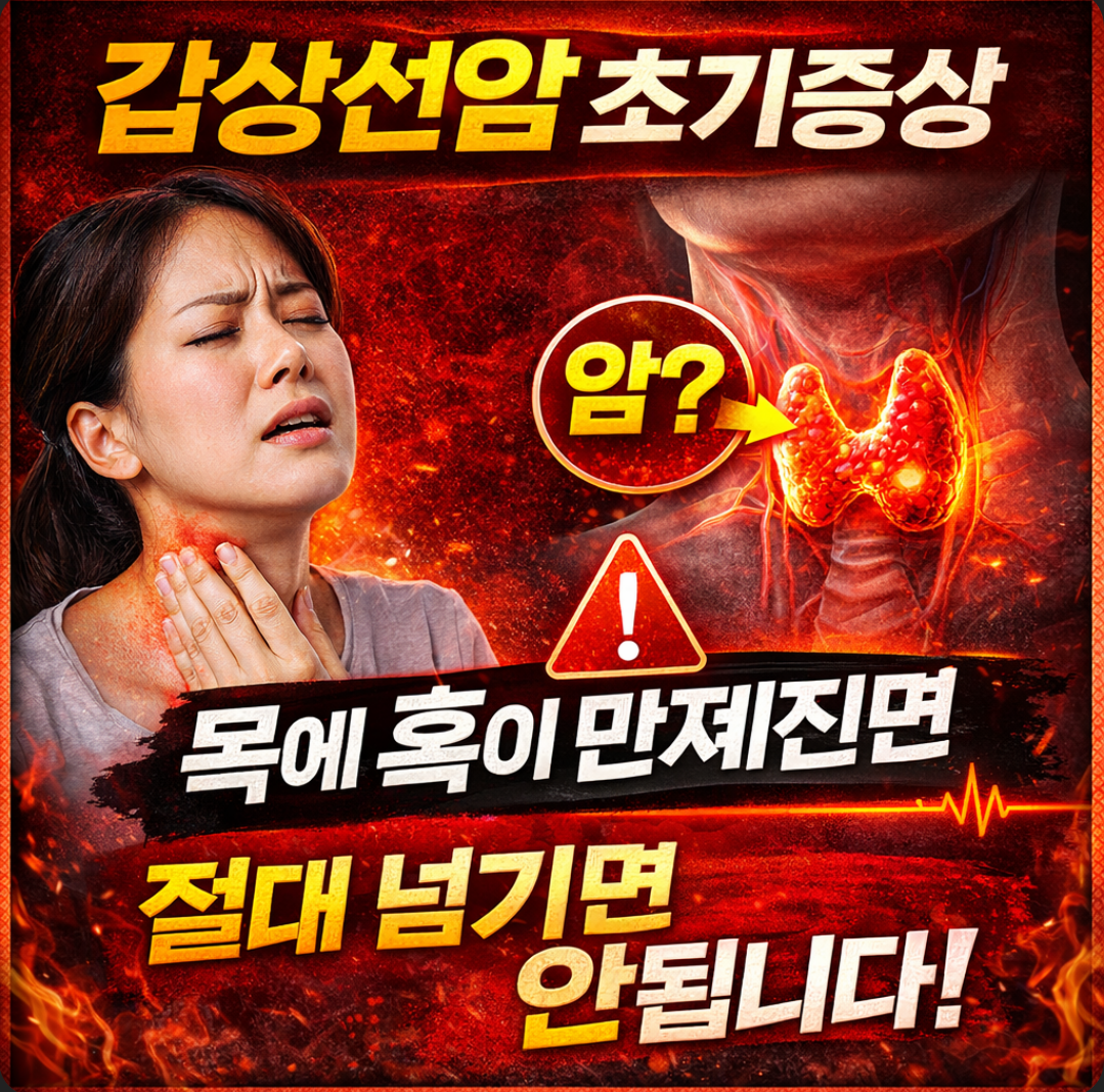 갑상선암 초기증상