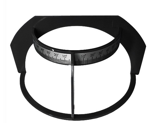 터보 프로섹터 각도기 면