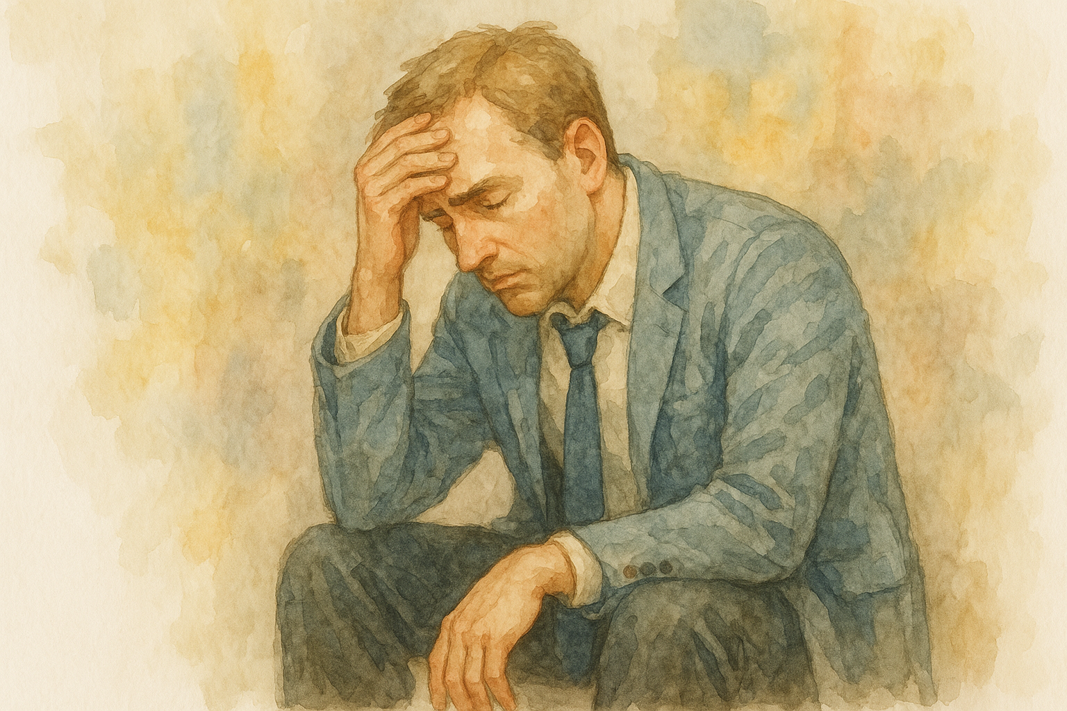 지친 오후의 순간