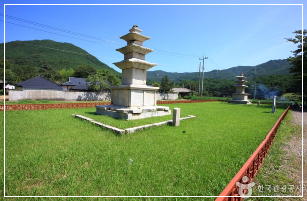 산청 가볼만한곳 베스트10 단속사지 삼층석탑