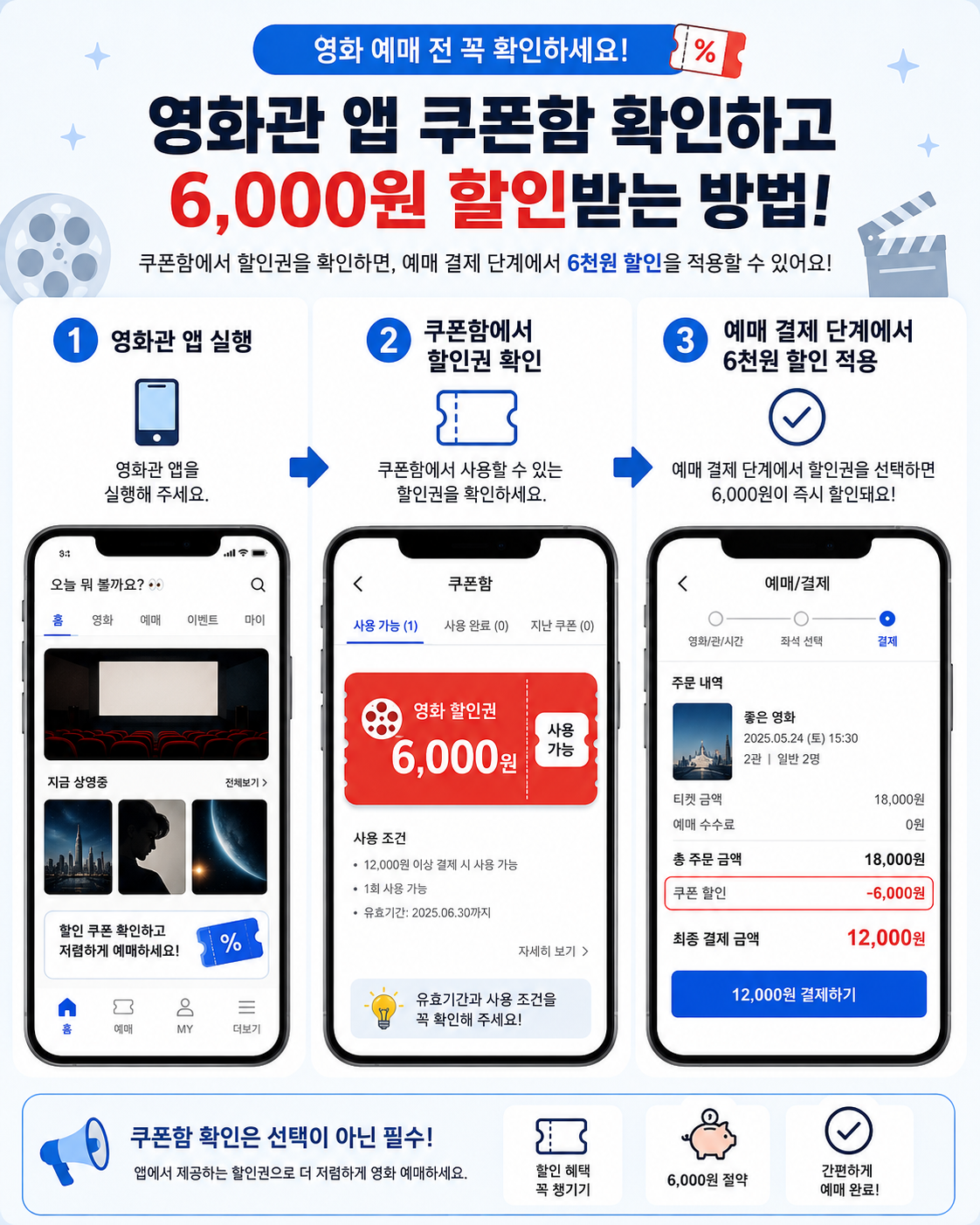 영화관 앱 쿠폰함