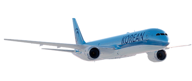 대한항공 보잉 B787 기본정보, 좌석배치도, 좌석 간격