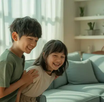 형제 자매 추석인사