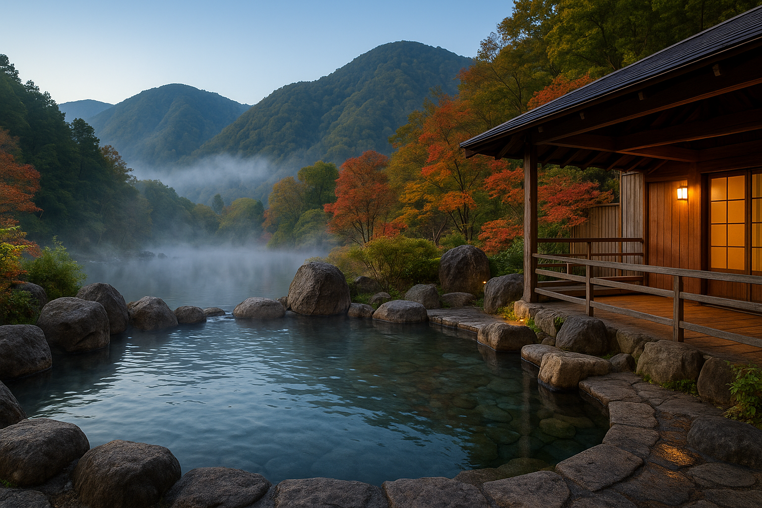 요즘 뜨는 홋카이도 가을 온천 코스 이미지