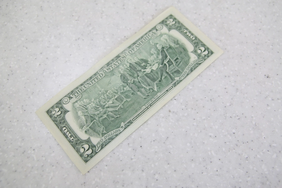 행운의 2달러 모습