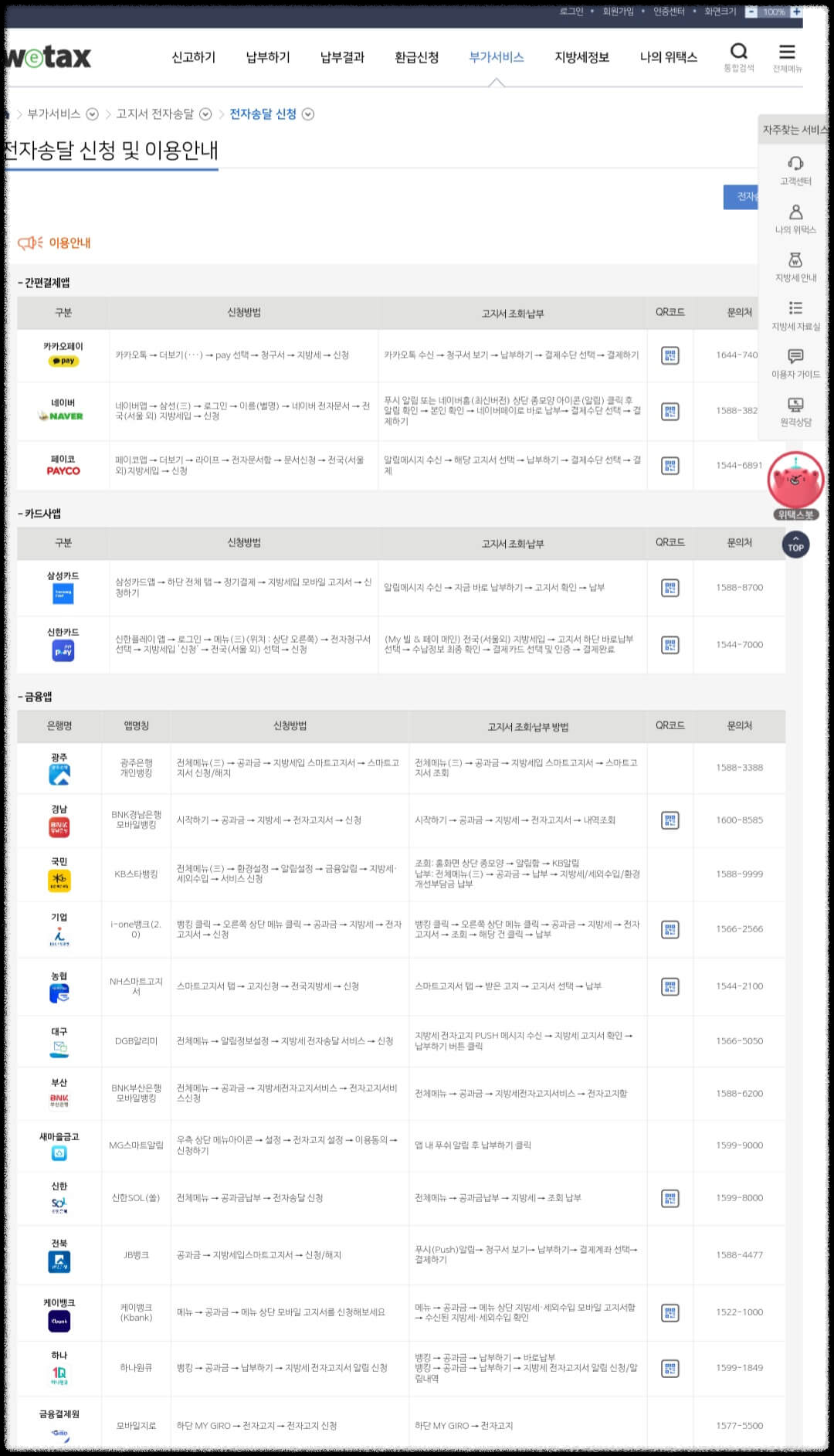 자동차 세 납부 기한