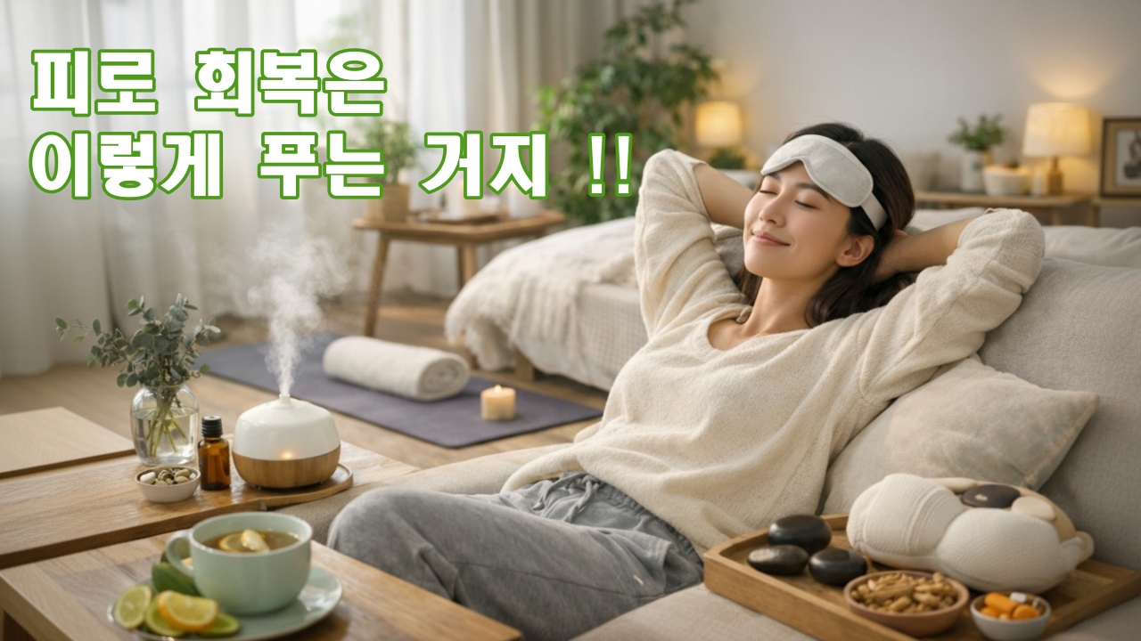 명절 후유증 하루 만에 당장 회복하는 방법