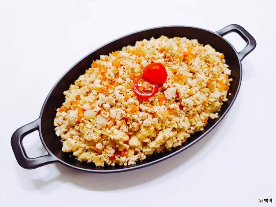 두부-계란-다이어트-요리-두부달걀볶음밥-두부라이스