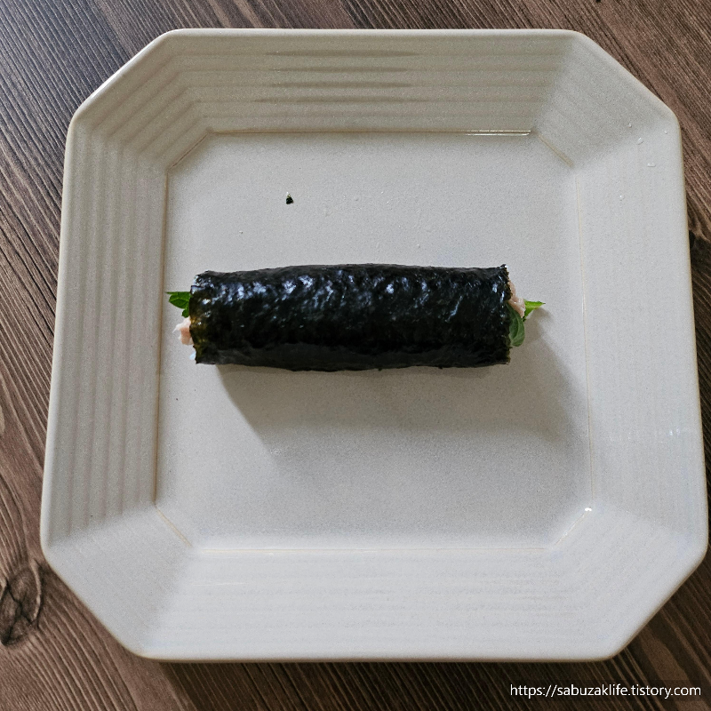 미니 참치 김밥 만들기 13