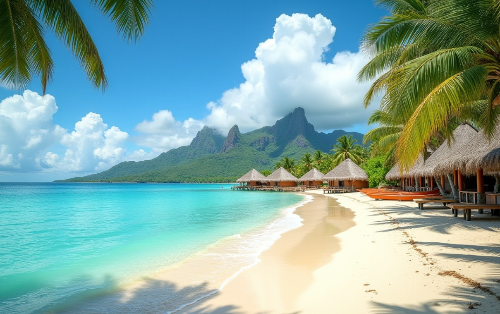 보라보라 신혼여행