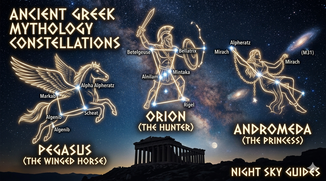 별자리 이름이 대부분 그리스 신화인 이유: 별자리 이름의 역사와 국제 기준