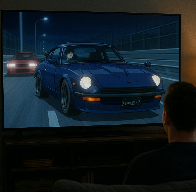 완간 미드나이트(Wangan Midnight) 보는 사진