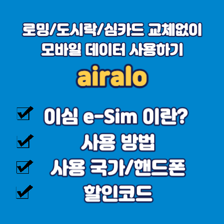 해외여행 이심