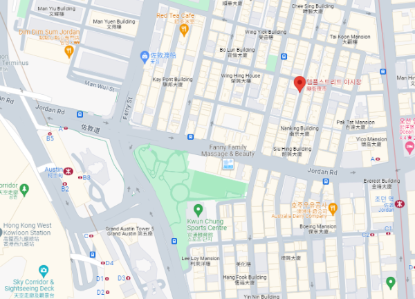 템플스트리트야시장위치