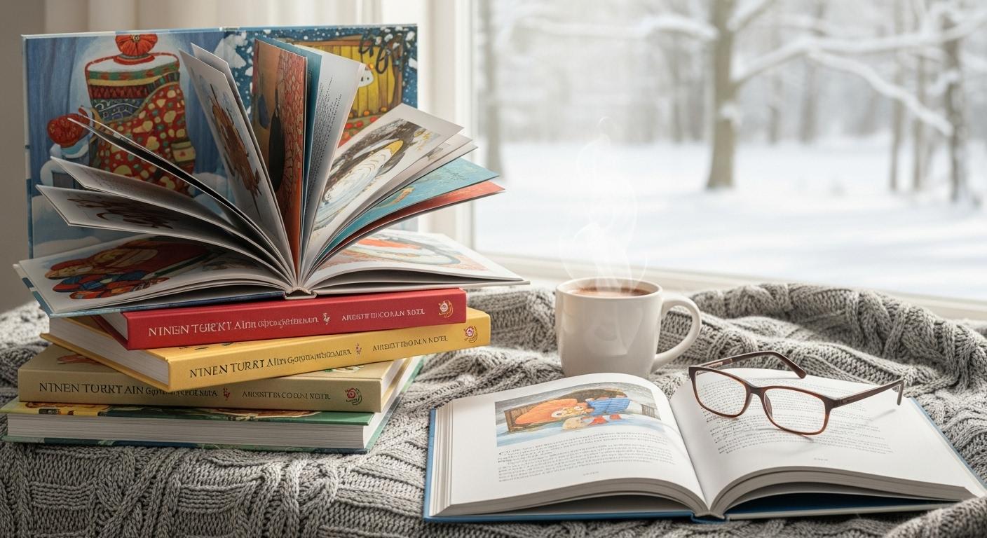 겨울 이불 그림책