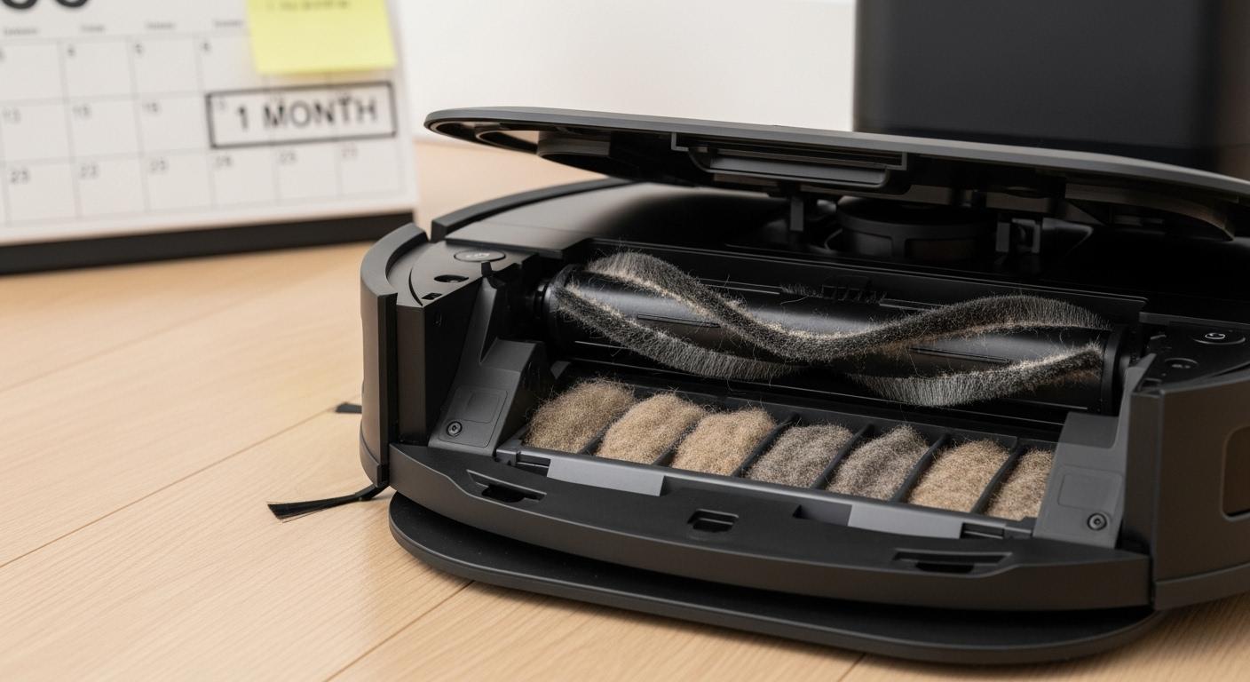 털 엉킴 로봇청소기 1달 사용 후기