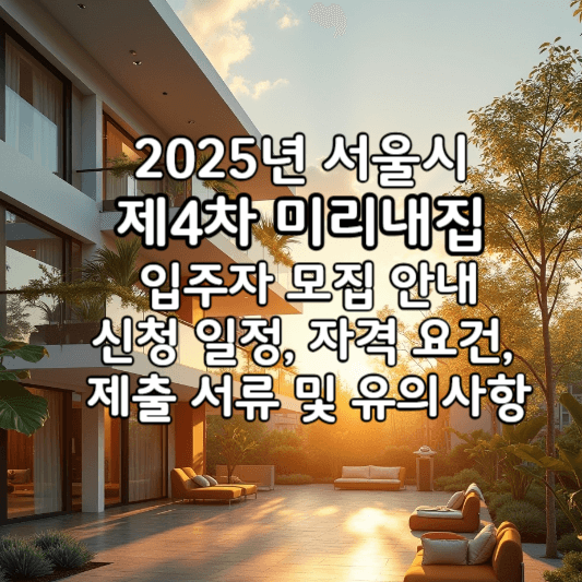 제4차-미리내집-입주자-모집안내