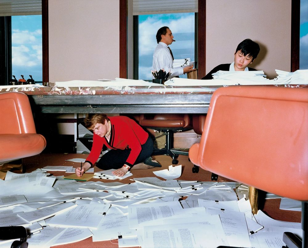 Lawyerʼs office, New York 1997 by Lars Tunbjörk