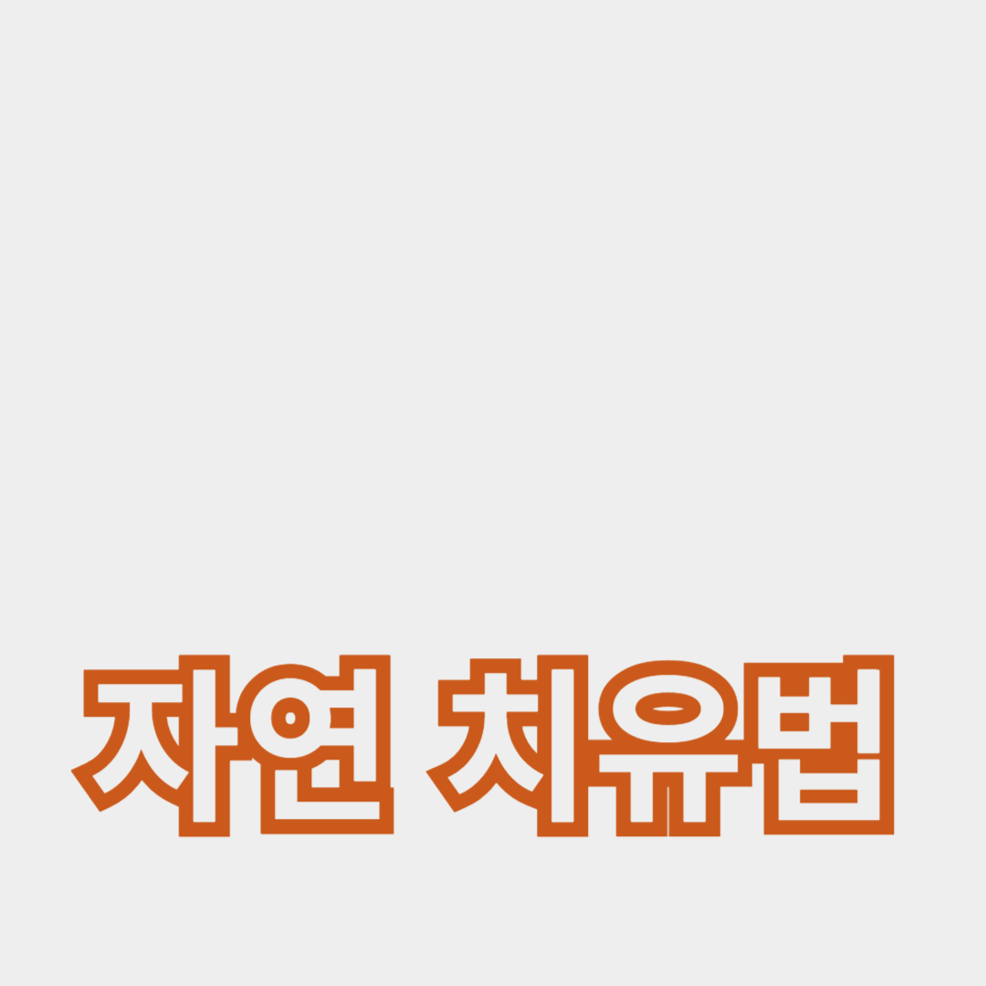 면역력 증진을 위한 자연 치유법